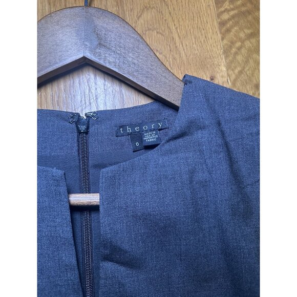 Gray Heathered Office Siren Dress Size 0 - Picture 6 of 12